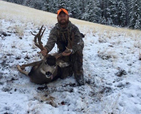 Deer Hunting with Sheep Mesa Outfitters, Cody, Wyoming